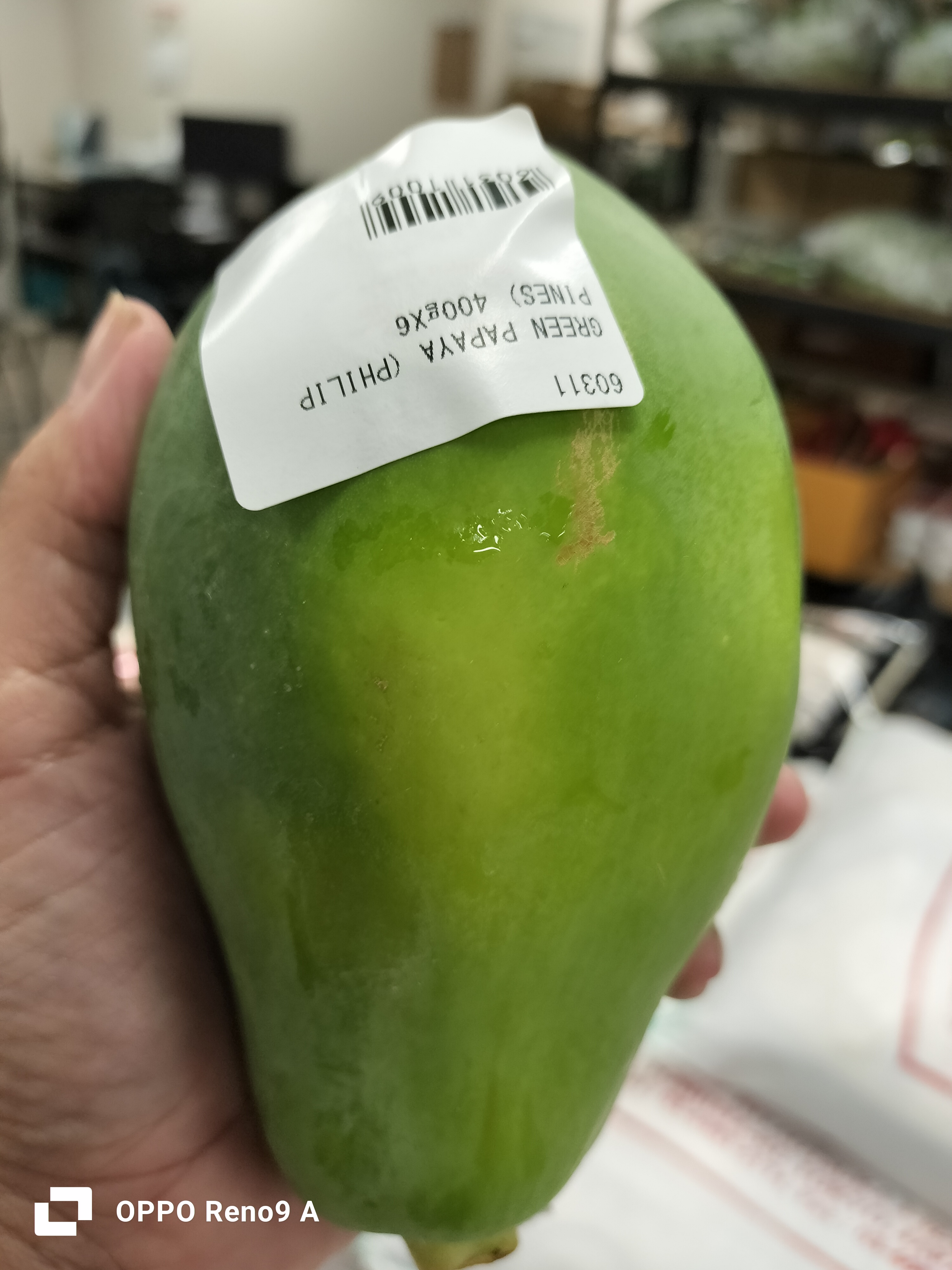 သင်္ဘောသီးစိမ်း 400g (သဘော်သီး)