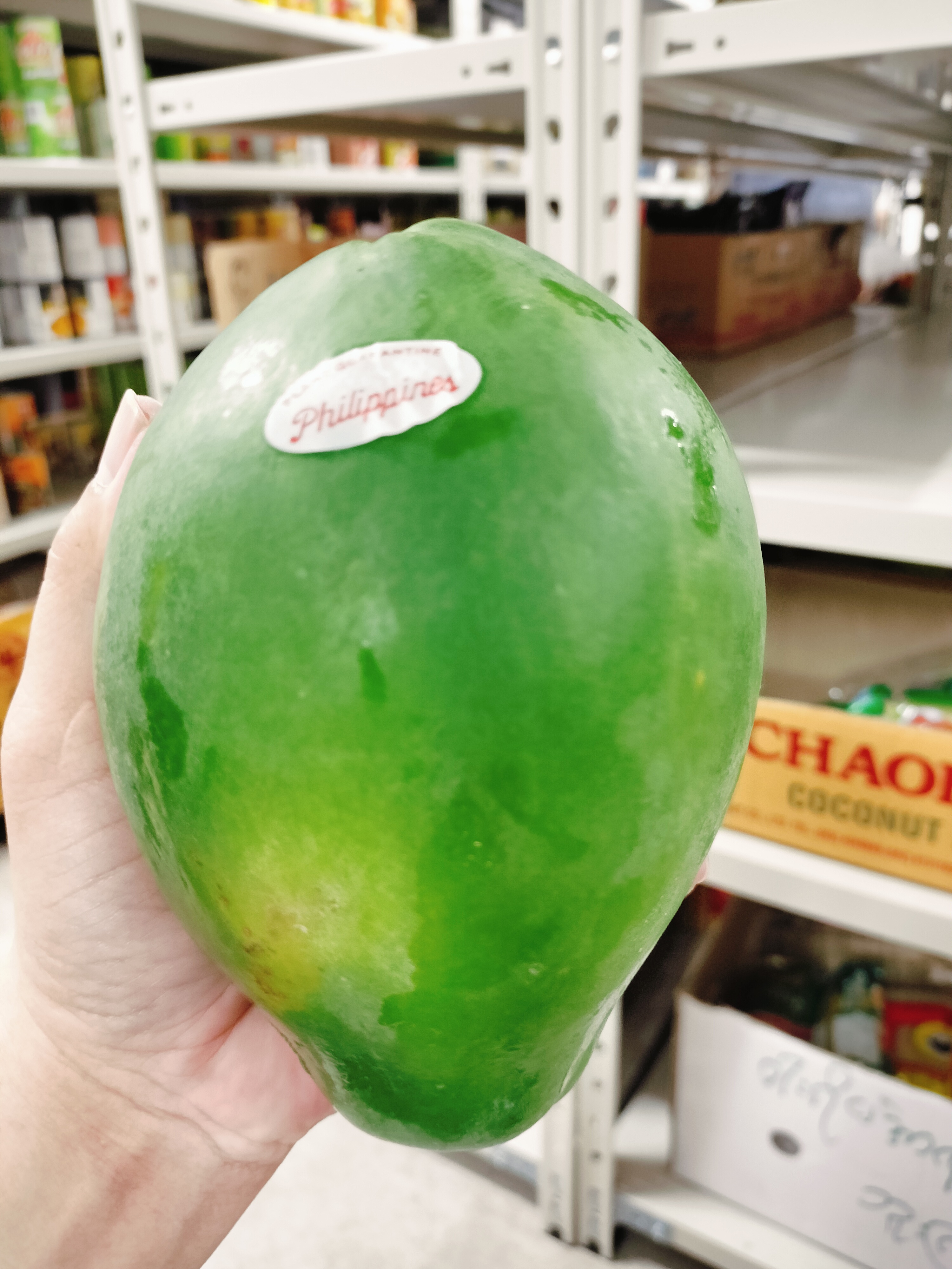 သင်္ဘောသီးစိမ်း(600g)